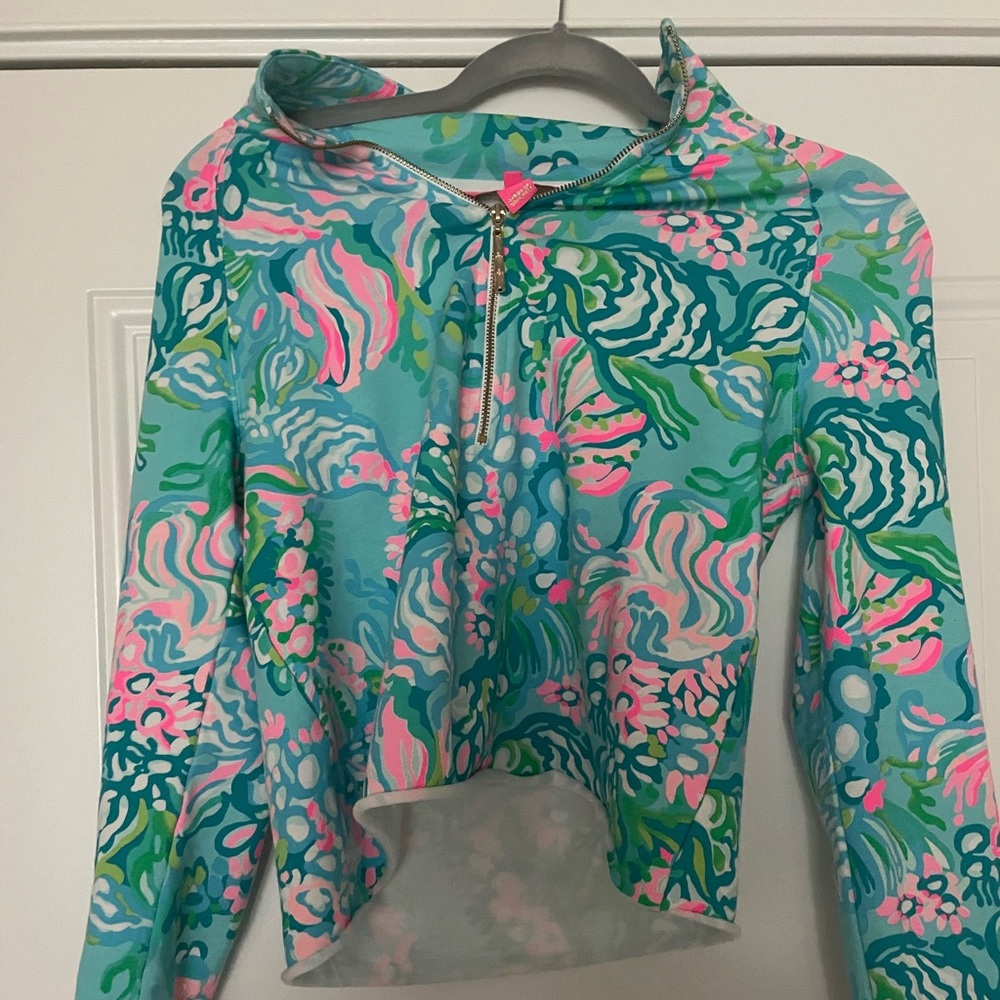 Lilly Pulitzer Cropped Pullover